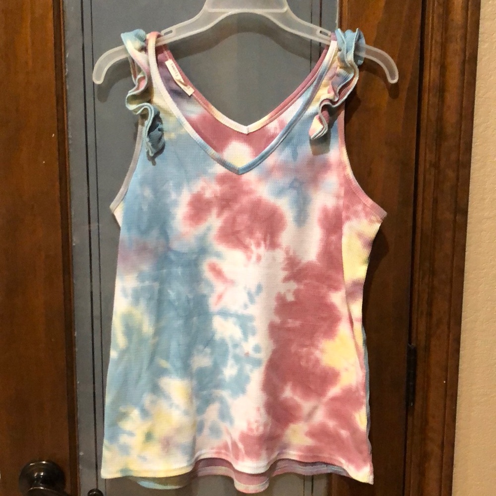 Tie-dye tank top